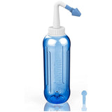 Neti Pot Sinus Rinse Nasal Wash Bottle - 500ML Blue Pressure Irrigation Cleaner (Salt Not Included)