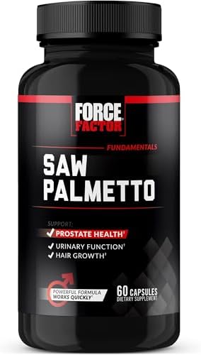 Force Factor, Fundamentals, Saw Palmetto, 60 Capsules