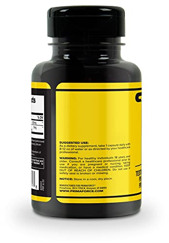 Primaforce DIM Supplement 300mg Diindolylmethane - 60 Capsules for Hormonal Balance & Detox Support