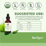 USDA Organic Probiotics for Gut Health & Immune Support - Acidophilus Supplement, 2 Fl Oz