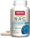 Jarrow Formulas NAC (N-Acetyl-L-Cysteine) 500 ملغ - دعم مضاد الأكسدة وصحة الكبد، ١٠٠ كبسولة