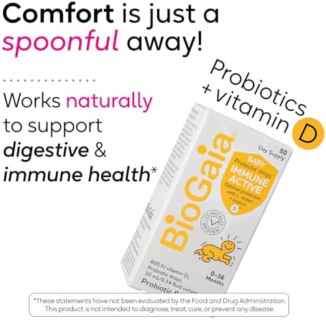 BioGaia Protectis Baby Probiotic + Vitamin D: 50-Day Supply