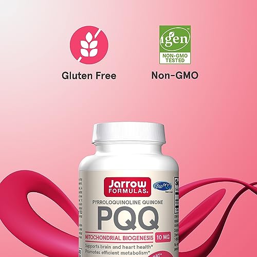 Jarrow Formulas PQQ 10mg - 30 Capsules - Mitochondrial Support