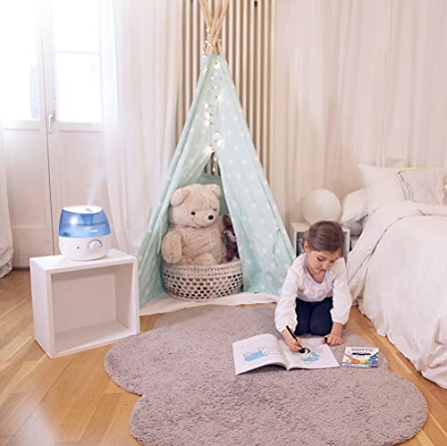 Vicks Mini Cool Mist Ultrasonic Humidifier - 1.8L Tank with Essential Oil Tray (VUL525)