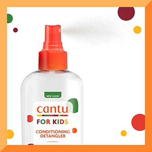 Cantu Care for Kids Conditioning Detangler - Gentle Detangling Spray for Children's Hair