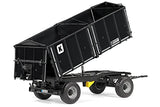 WIKING 2-Axle 3-Sided Tipping Trailer Model - 1:32 Scale