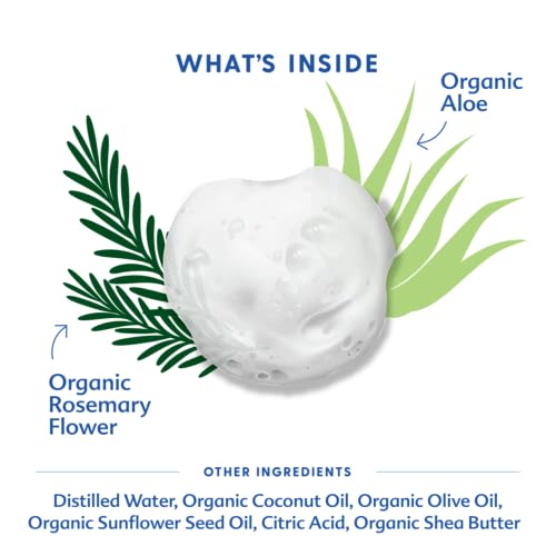 Motherlove Organic Baby & All Castile Soap - Simply Unscented Multi-Purpose Foam (32 oz)