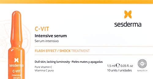 Sesderma C-VIT Intensive Serum: 10 x 2ml Ampoules for Radiant Skin