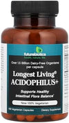 FutureBiotics Longest Living Acidophilus+ Probiotic - 100 Veggie Caps
