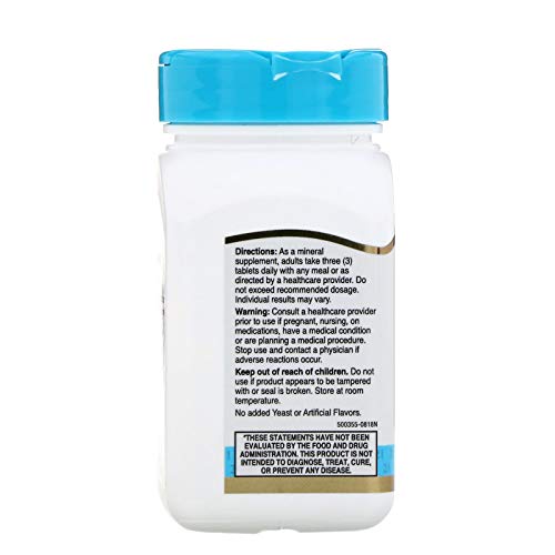 21st Century Cal Mag Zinc D3 Supplement - Bone & Immune Health (90 Tablets)