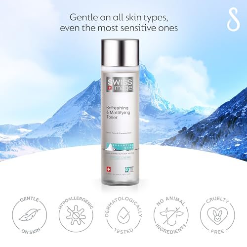 Swiss Image Face Toner - Refreshing & Mattifying with Oil Control & Pore Tightening (200 ml)