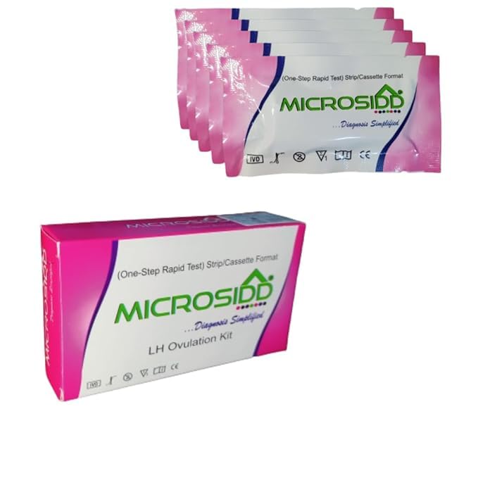 Microsidd LH Ovulation Home Test Kit (5's Pack)