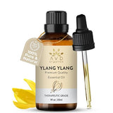 AVD Organics Ylang Ylang Essential Oil 100% Pure & Natural - 30ml for Aromatherapy, Diffuser, Skin & Hair