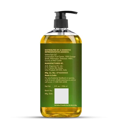 Majestic Pure Arnica Sore Muscle Massage Oil - Lavender & Chamomile - 8 Fl. Oz (Set of 2)