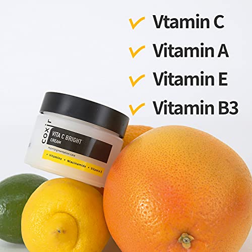 coxir Vita C Niacinamide Face Cream | Korean Skincare Moisturizer 50ml