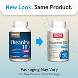 Jarrow Formulas L-Theanine 100mg - 60 Veggie Caps - Calm & Focus Support