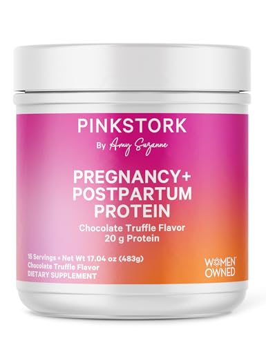 Pink Stork StrongHER Pregnancy Protein Powder - Chocolate Truffle (21 Servings)