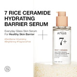 Anua Rice Ceramide 7 Hydrating Barrier Serum - Brightening & Hydrating Face Serum, 50ml