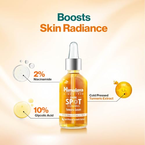Himalaya Turmeric Dark Spot Serum | 30ml - Reduces Discoloration & Brightens Skin