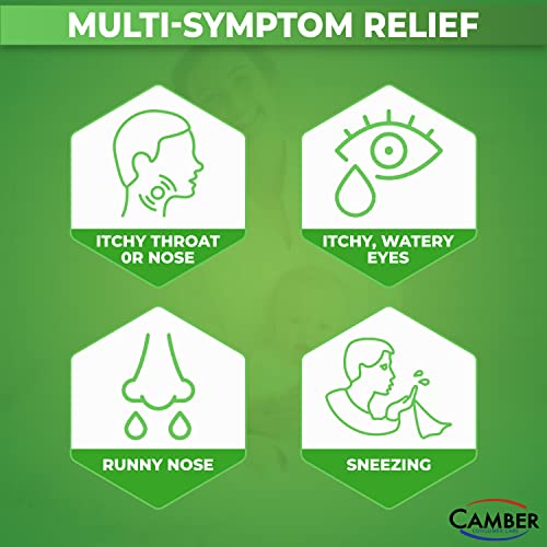 CAMBER PHARMACEUTICALS Cetirizine HCI 10mg 24-Hour Allergy Relief (500 Count)