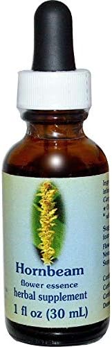 Flower Essence Services Hornbeam Flower Essence - 1 fl oz (30 ml) - Natural Emotional Support & Wellbeing