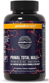 Primal Harvest Primal Total Male Natural Tribulus Terrestris, Fenugreek, Korean Ginseng, Maca Root Horny Goat Weed for Men Booster, Max Boost 90 Capsules…