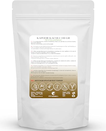 100% Natural Kapoor Kachli Powder for Hair Growth, Volume & Vitality (100g)