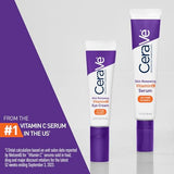 CeraVe Under Eye Repair Cream - Vitamin C, Hyaluronic Acid & Ceramides for Sensitive Skin