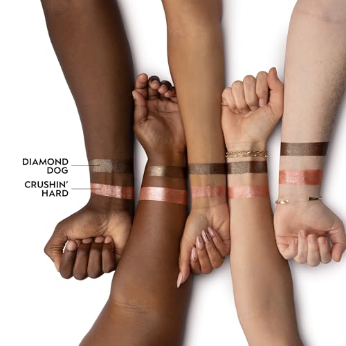 Urban Decay 24/7 Moondust Eyeshadow Compact – Long-Lasting Shimmery Eye Makeup & Highlight in Solstice