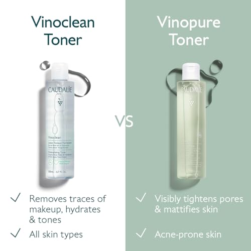 Caudalie Vinopure Clear Skin Purifying Toner (200ml) - Balance & Refine