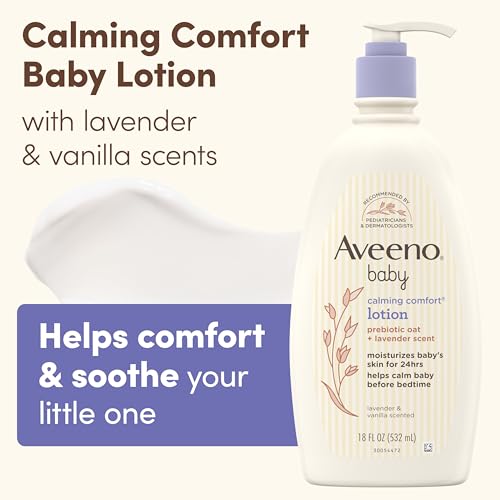 Aveeno Baby Calming Comfort Lotion - Lavender & Vanilla (532ml)