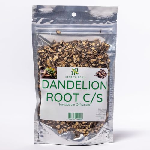 Herb To Body Dandelion Root C/S - Wildcrafted Taraxacum Officinale - 4oz