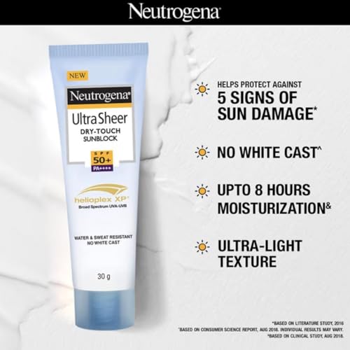 Neutrogena Ultra Sheer Dry Touch Sunblock SPF 50+ - 80g