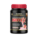 ALLMAX Nutrition ISOFLEX Whey Protein Isolate - 27g Protein, Strawberry Flavor, 2 lb