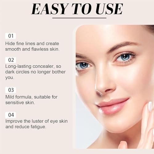 Full Coverage BB Cream & Color Correcting Concealer - Waterproof, Sweat-Proof, Lightweight - Fair to Light Skin