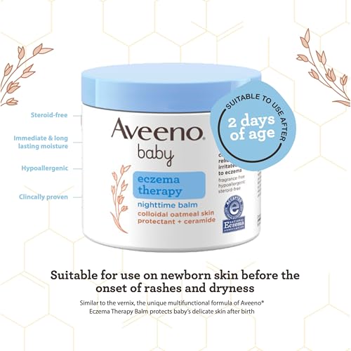 Aveeno Baby Eczema Therapy Nighttime Balm (11 oz)