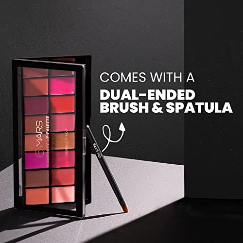 MARS Infinity Lip Palette - 16 Colors for Infinite Lipstick Shades (36g)