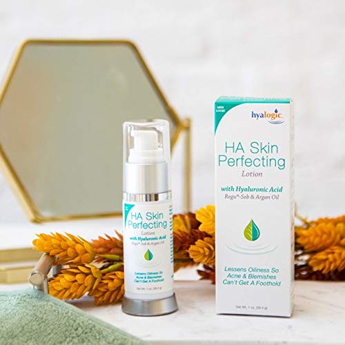 Hyalogic Episilk Hyaluronic Acid Skin Perfecting Lotion - Hydrating Face Moisturizer (1 Fl Oz)