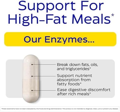 Enzymedica Lypo Gold: Optimal Fat Digestion Support (60 Capsules)