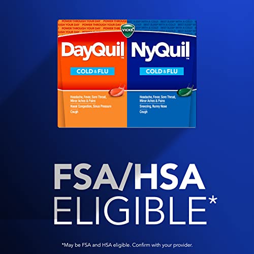 Vicks DayQuil & NyQuil Cough Relief LiquiCaps - 72 Count