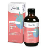 Life-flo Pure Argan Oil - Certified Organic, Cold-Pressed for Hair & Skin Care, 4oz