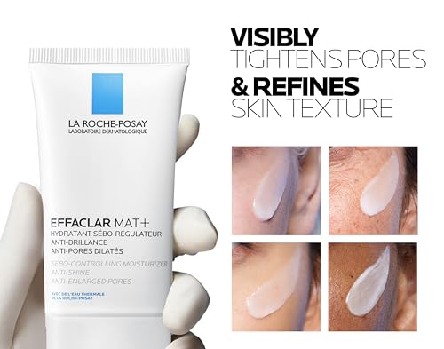 La Roche-Posay Effaclar MAT Mattifying Moisturizer for Oily Skin - 40ml
