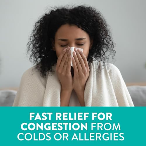 Vicks Sinex SEVERE Nasal Spray - Ultra Fine Mist Sinus Decongestant Twin Pack, 2 x 0.5 FL OZ