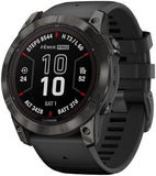 Garmin Fenix 7X Pro Solar Smartwatch - Carbon Gray Titanium