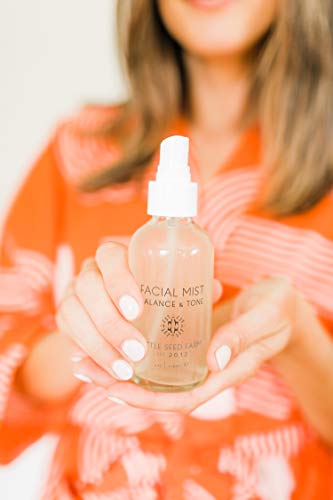 Little Seed Farm Balancing Facial Mist & Toner - Witch Hazel Toner for Pore Minimizing, 4.0 Ounce