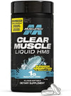MuscleTech Clear Muscle مكملات ما بعد التمرين لاستشفاء العضلات | محسن لبناء العضلات للرجال والنساء | مكملات HMB | مكملات تغذية رياضية لاستشفاء العضلات وبناءها - ٤٢ كبسولة سائلة لينة
