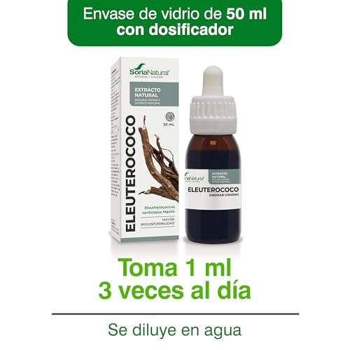 Soria Natural Eleuterococcus Extract (50ml) | Combat Fatigue & Boost Vitality