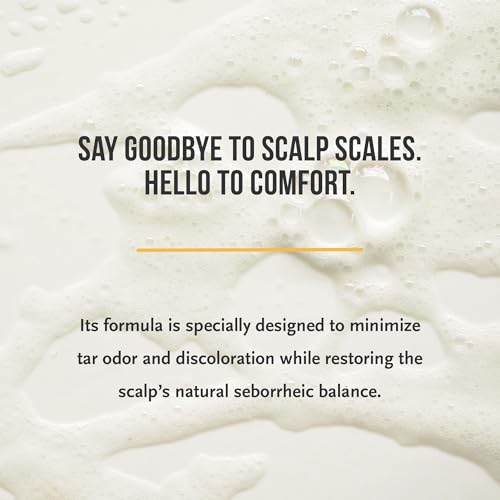 Sebcur T Coal Tar Shampoo - Relief for Itching from Eczema & Psoriasis - 240ml