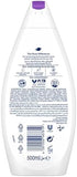 Dove Relaxing Body Wash: Lavender & Rosemary with Â¼ Moisturizing Cream (500ml)