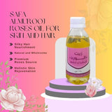 Safa Almurooj Roses Oil for Skin & Hair - 125ml | Pure Natural Elixir for Radiant Beauty